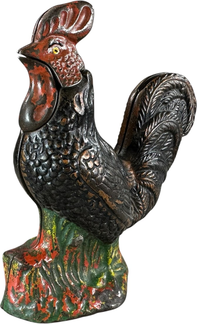 ROOSTER MECHANICAL BANK - 6