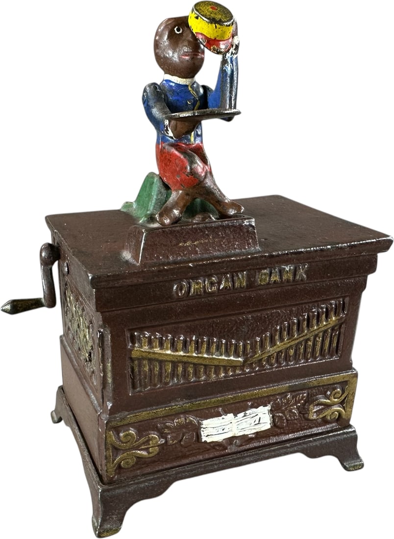 ORGAN BANK MECHANICAL BANK - MEDIUM (1 of 8)