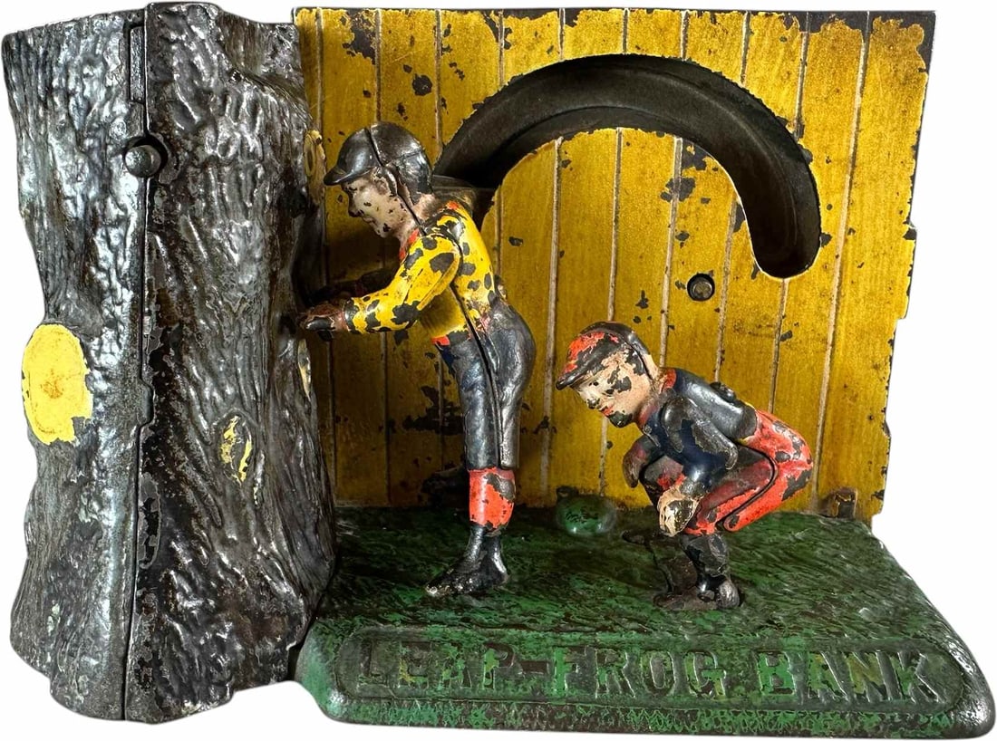 LEAP FROG MECHANICAL BANK (1 of 10)