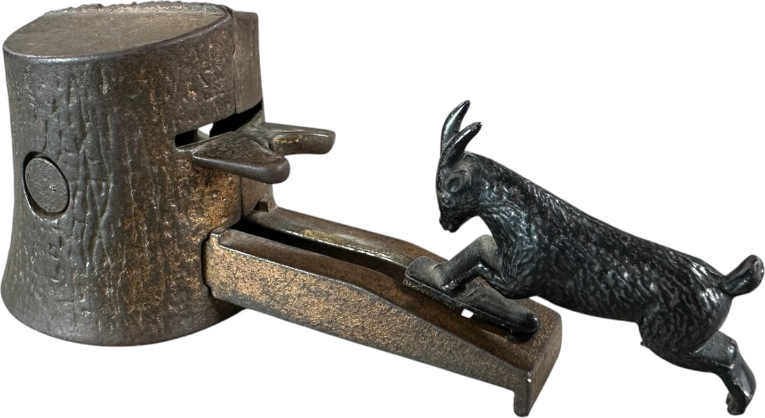 BUTTING GOAT MECHANICAL BANK (1 of 9)