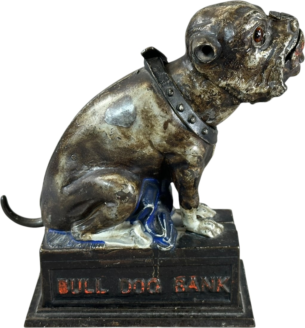 BULL DOG MECHANICAL BANK (1 of 9)