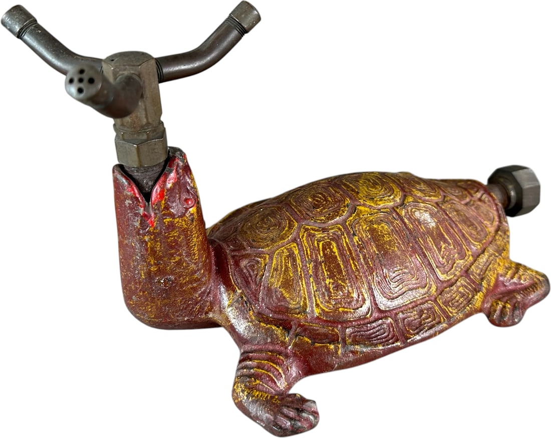 TURTLE FIGURAL GARDEN SPRINKLER (1 of 7)