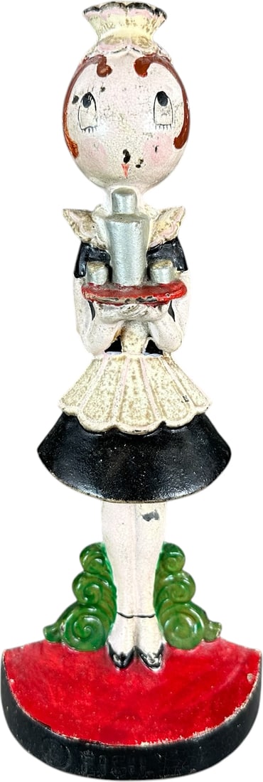 HUBLEY PARLOR MAID DOORSTOP (1 of 6)