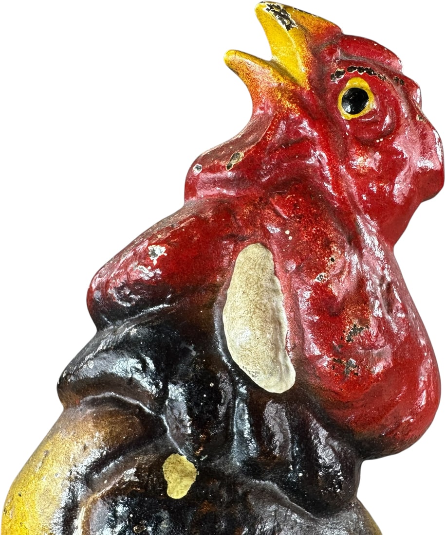 CROWING ROOSTER DOORSTOP - 5