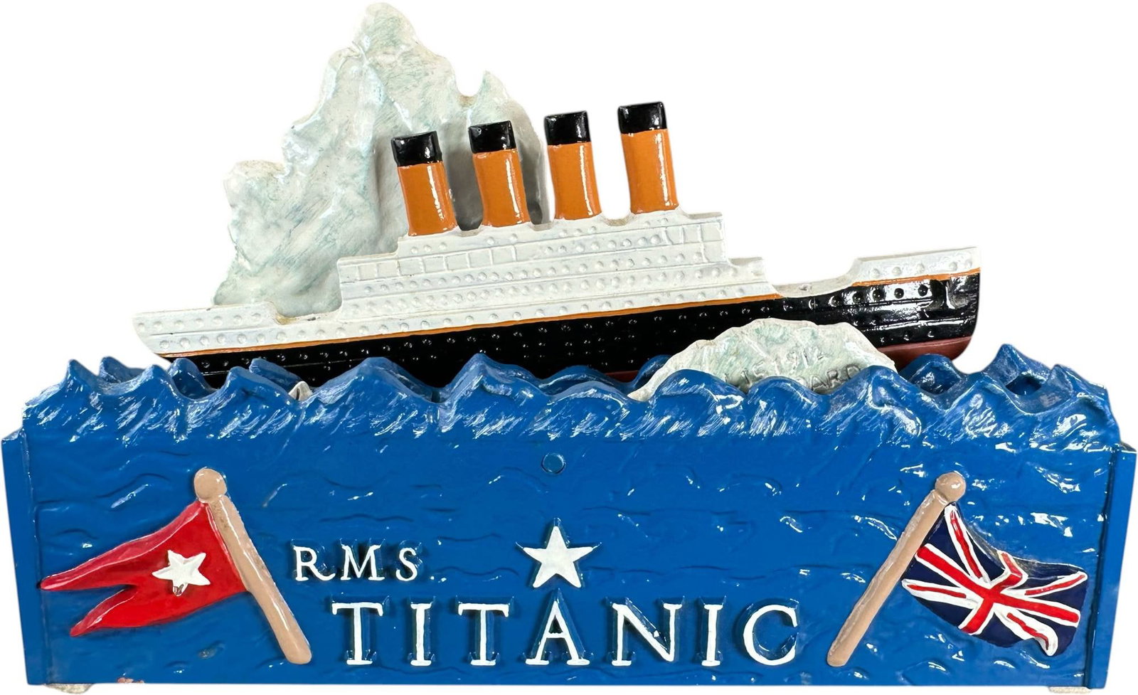 THE RMS TITANIC MECHANICAL BANK (1 of 7)