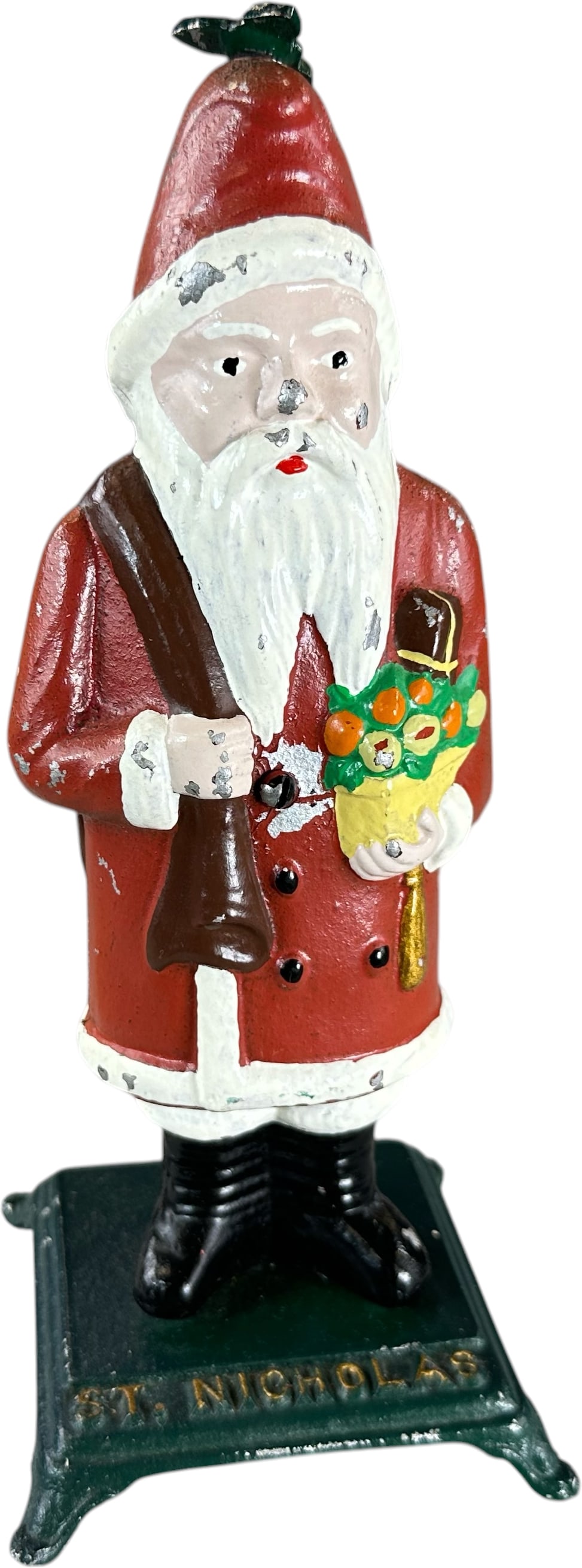 REYNOLDS ST NICK BANK: 184. REYNOLDS ST NICK BANK | Catalogue # 34-M, 1975, Edition 2 of 50. Ex: Max Berry Collection. | 9.5" h. | (Excellent Condition) | $300 - $600