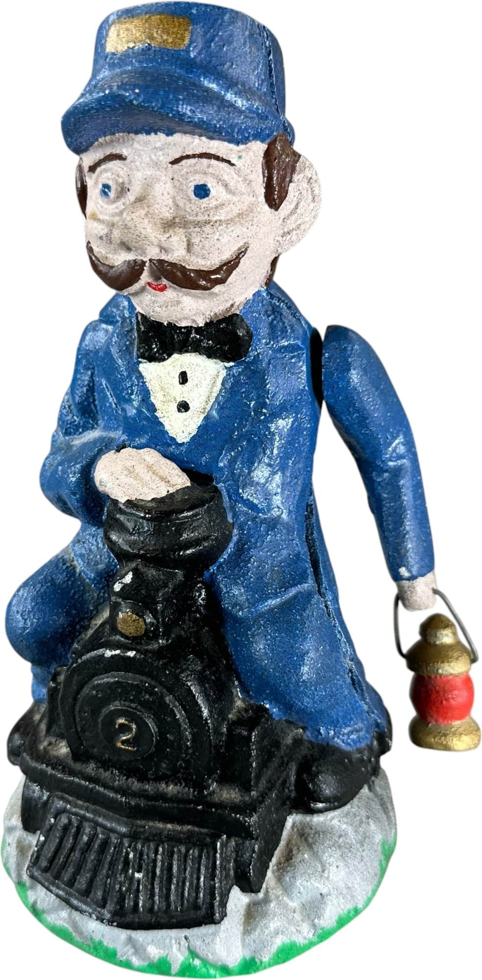 REYNOLDS TRAIN MAN MECHANICAL BANK (1 of 6)