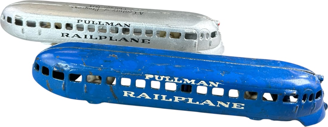 TWO ARCADE PULLMAN RAILPLANES - 5