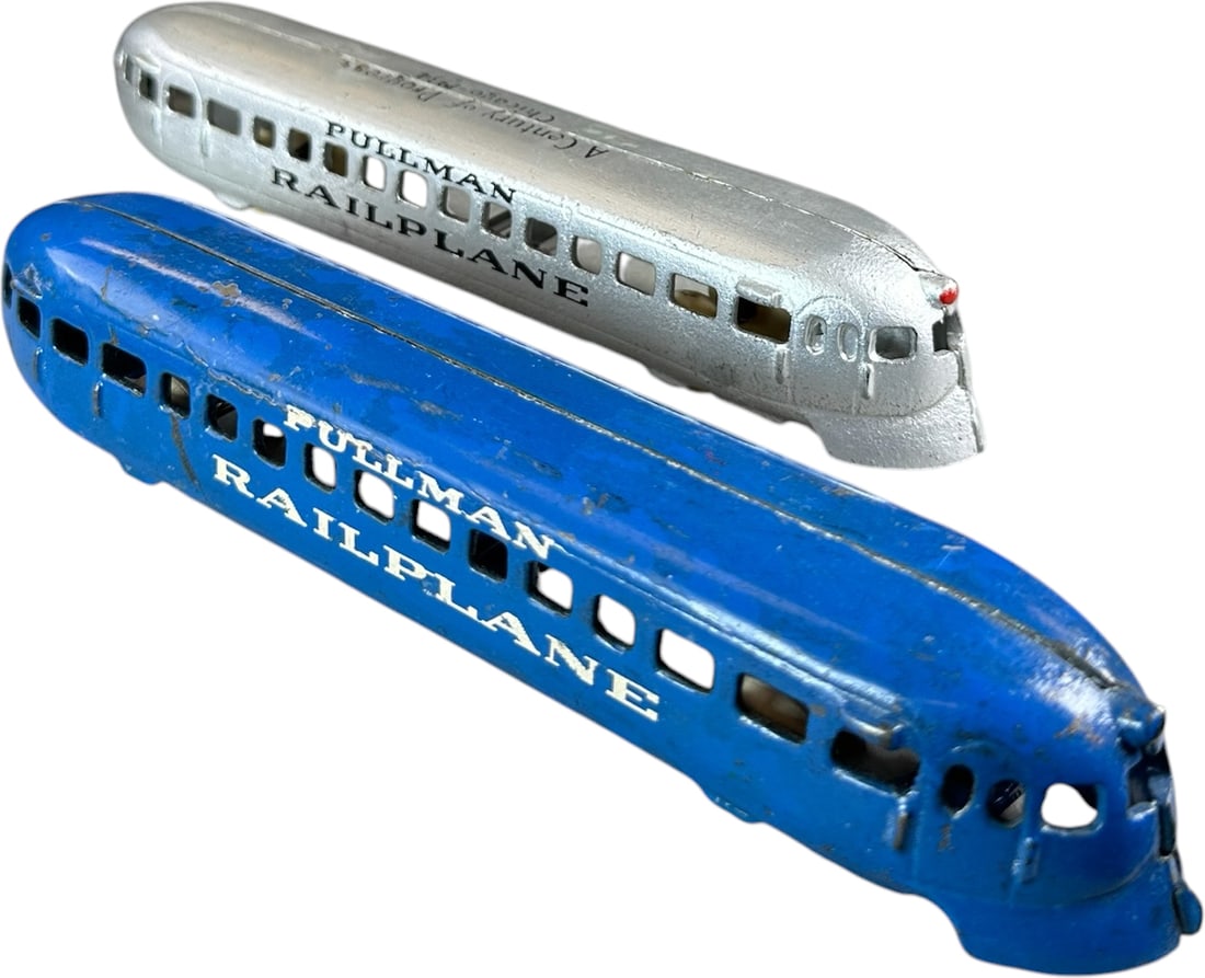 TWO ARCADE PULLMAN RAILPLANES - 6