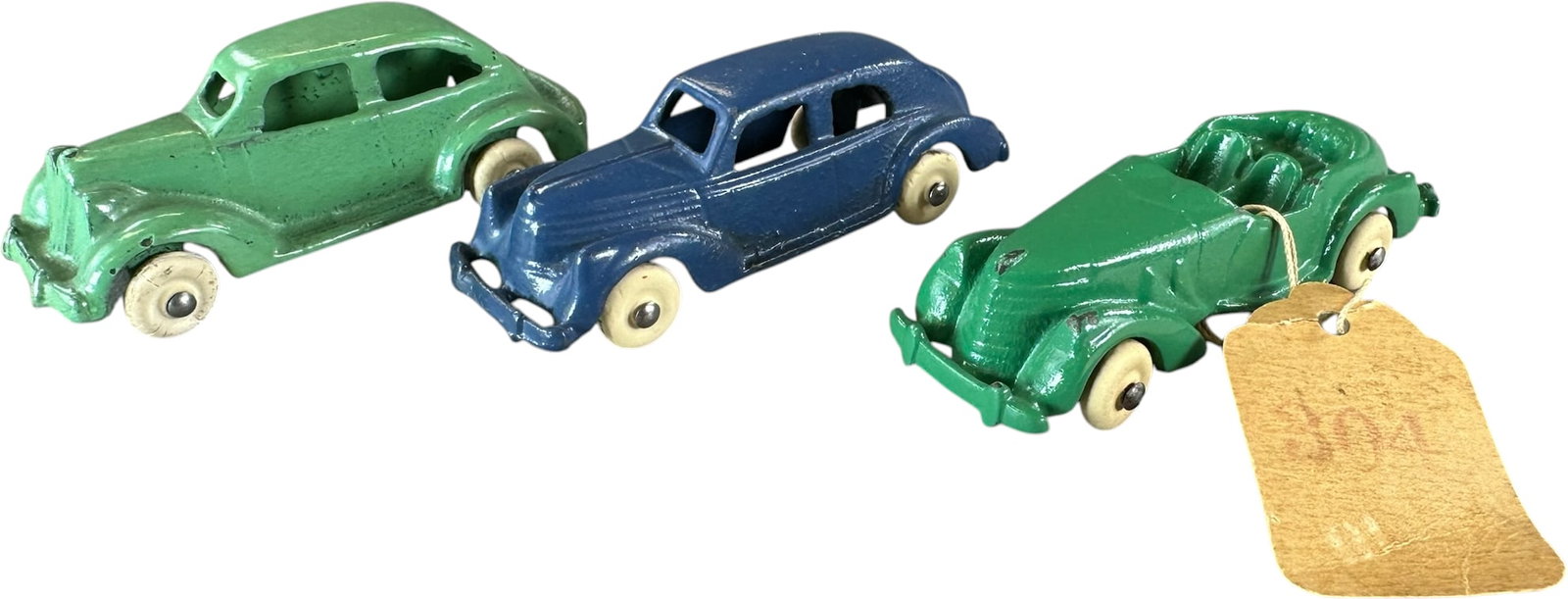 THREE HUBLEY STORE STOCK SMALL AUTOS (1 of 6)