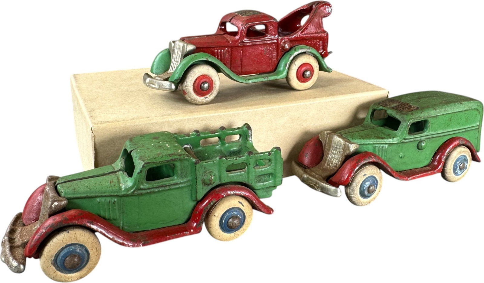 THREE SMALL ARCADE CONSTRUCTION AUTOS - 2