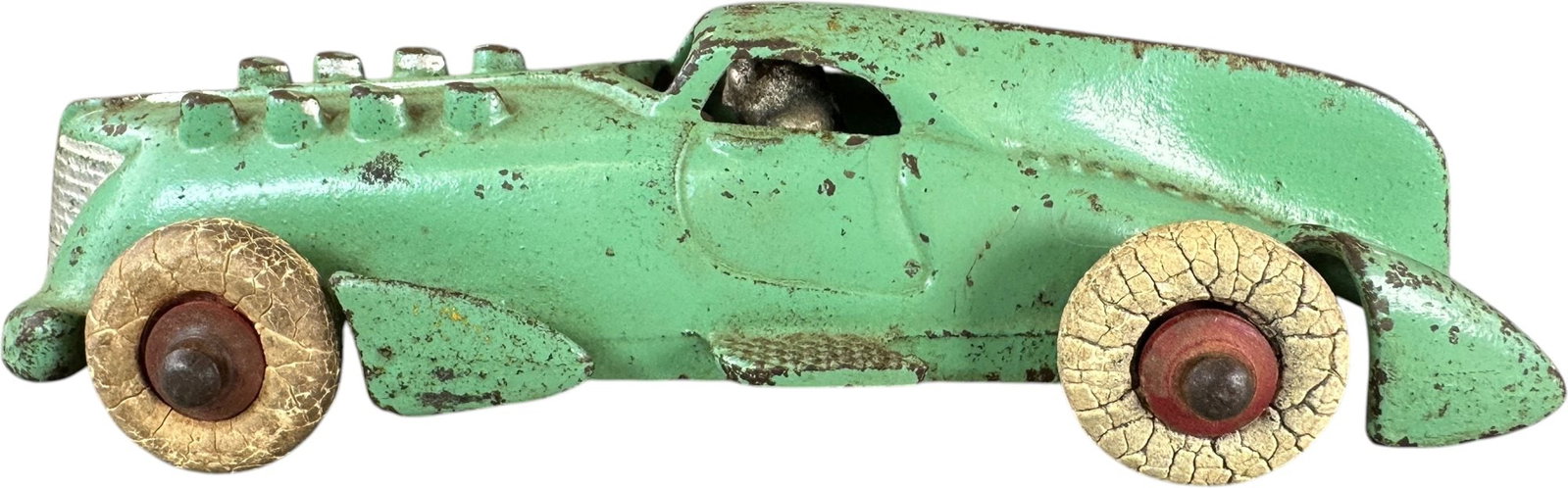 HUBLEY ENCLOSED STREAMLINE RACER: 421. HUBLEY ENCLOSED STREAMLINE RACER | Ex: Tony Lasala Collection. | 7.5" l. | (Very Good Condition) | $200 - $400