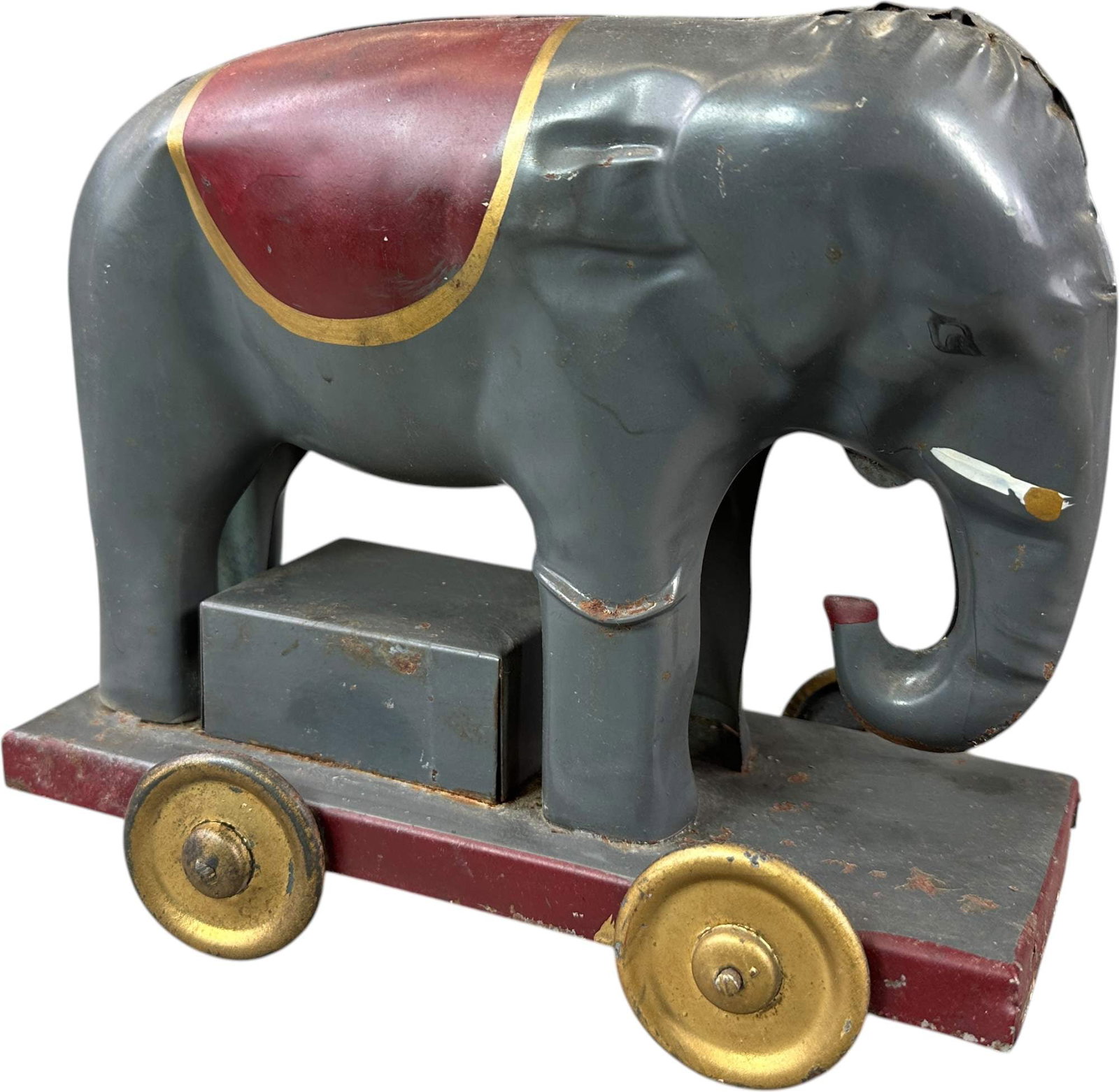 DP CLARK HILLCLIMBER ELEPHANT PULL TOY (1 of 8)