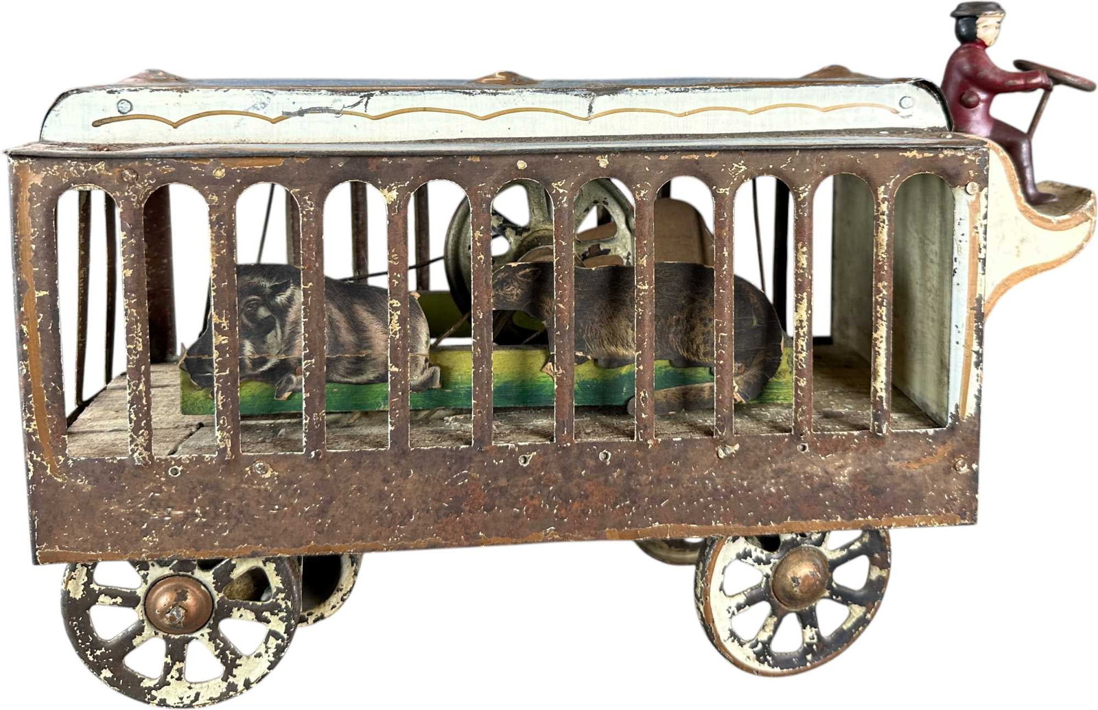 DP CLARK CIRCUS MENAGERIE WAGON - 2