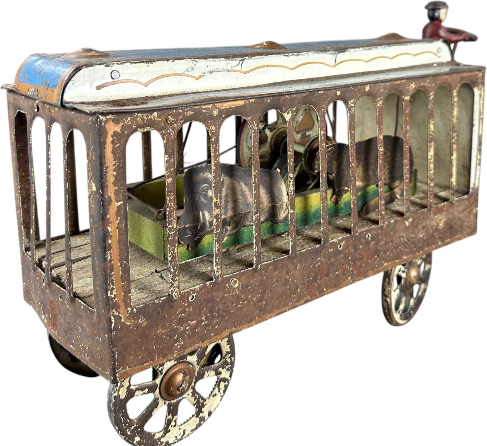 DP CLARK CIRCUS MENAGERIE WAGON - 3