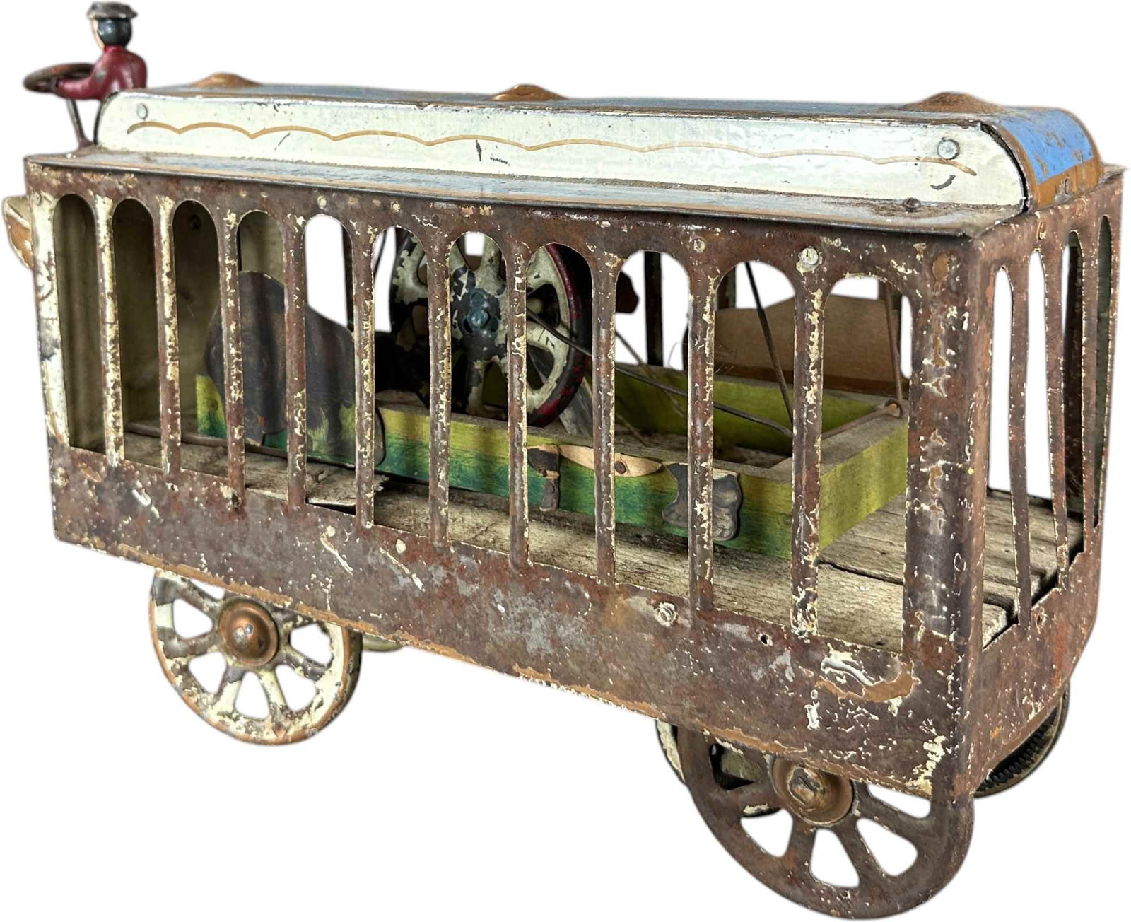 DP CLARK CIRCUS MENAGERIE WAGON - 5