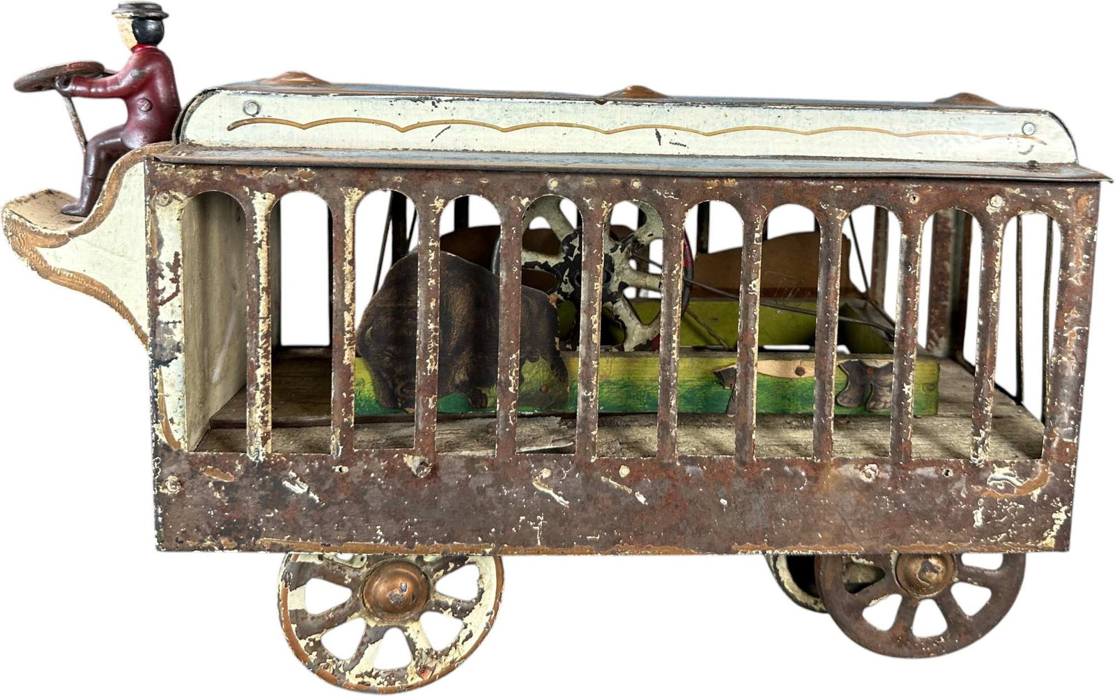 DP CLARK CIRCUS MENAGERIE WAGON - 6