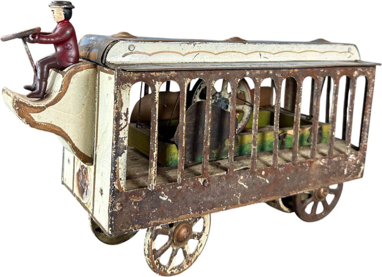 DP CLARK CIRCUS MENAGERIE WAGON - 7