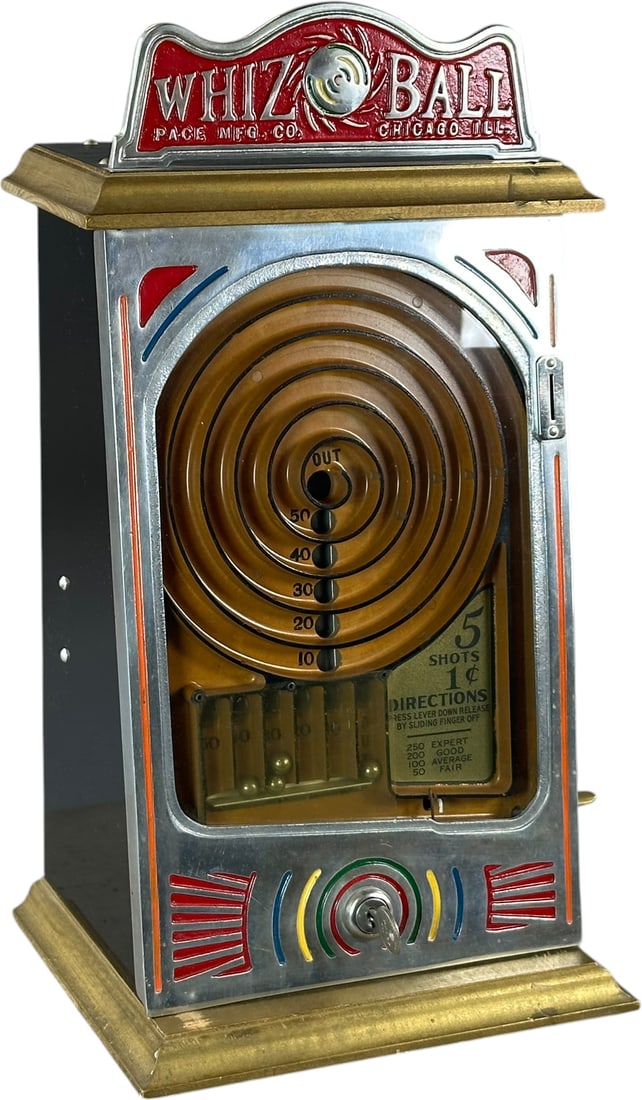 1-CENT PACE MFG. WHIZ BALL COUNTER GAME (1 of 7)