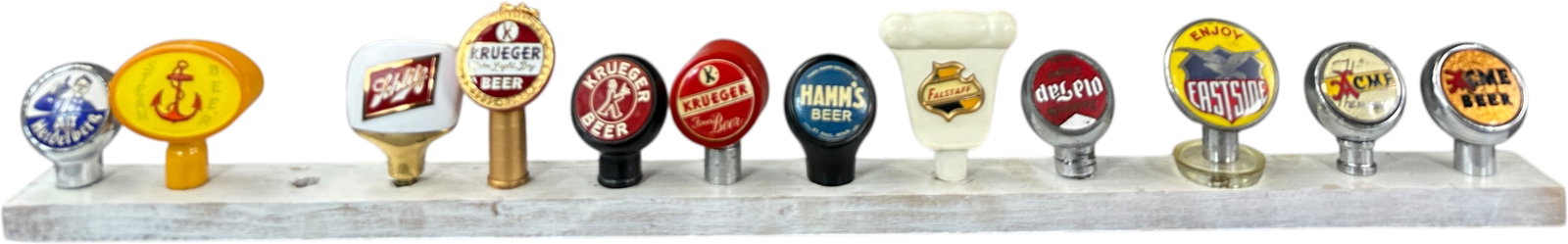 TWELVE ASSORTED BEER TAP KNOBS (1 of 9)