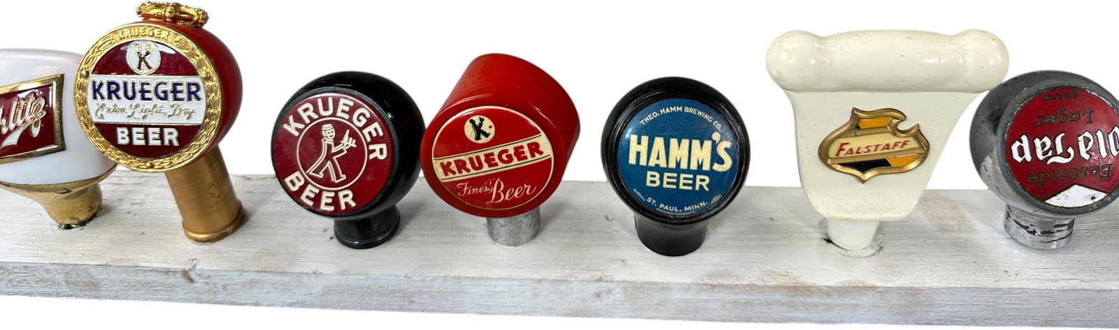 TWELVE ASSORTED BEER TAP KNOBS - 3
