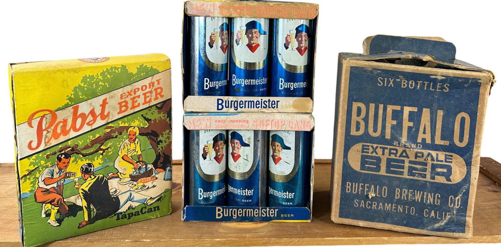 VINTAGE BEER PACKAGING & BURGERMEISTER CANS (1 of 9)