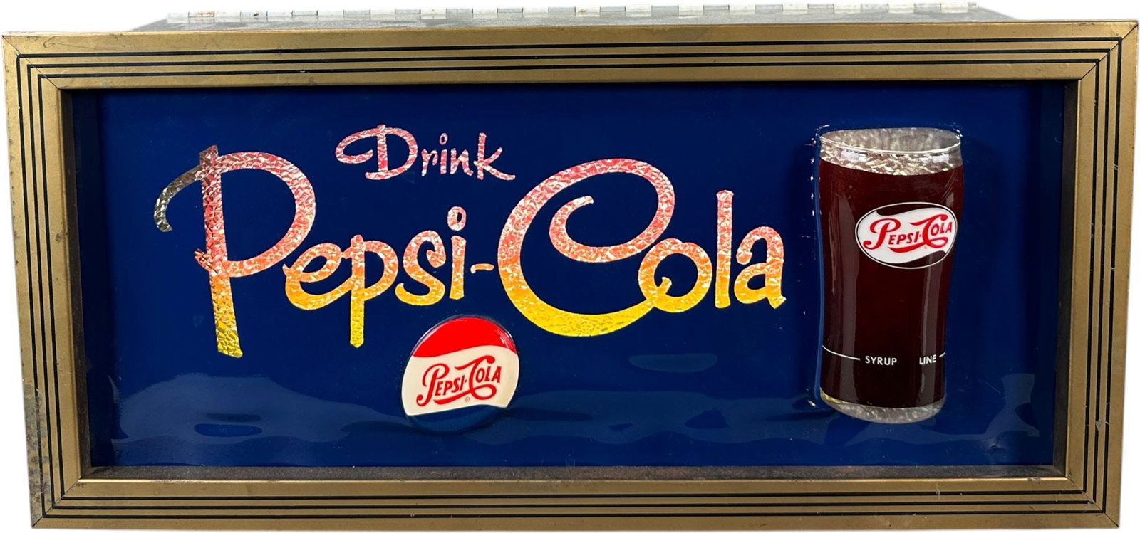DRINK PEPSI-COLA ILLUMINATED SIGN (1 of 7)
