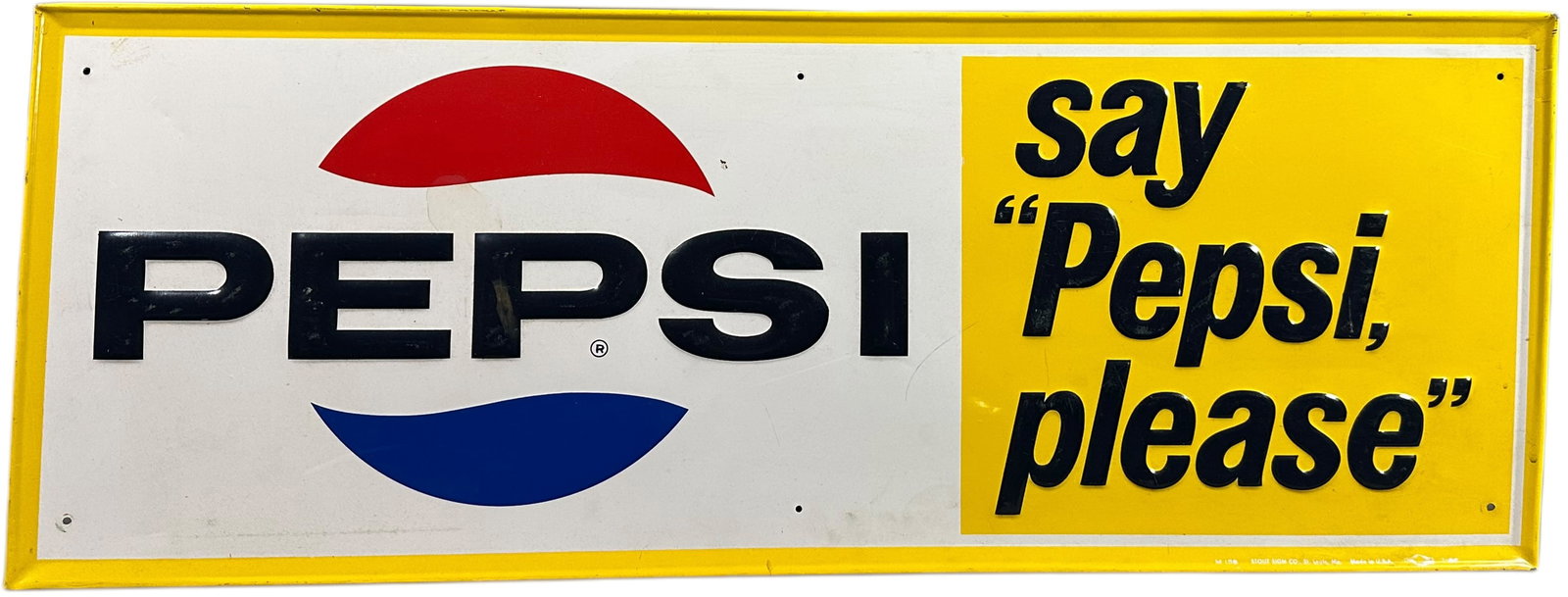 1960 PEPSI SIGN (1 of 5)