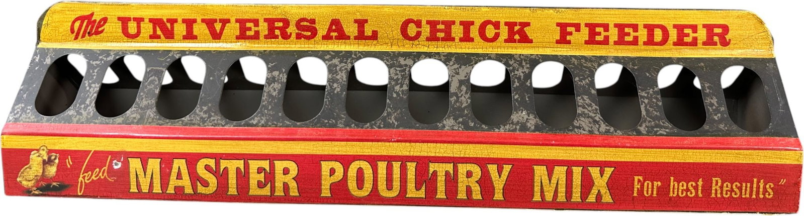 UNIVERSAL TIN CHICK FEEDER - 2