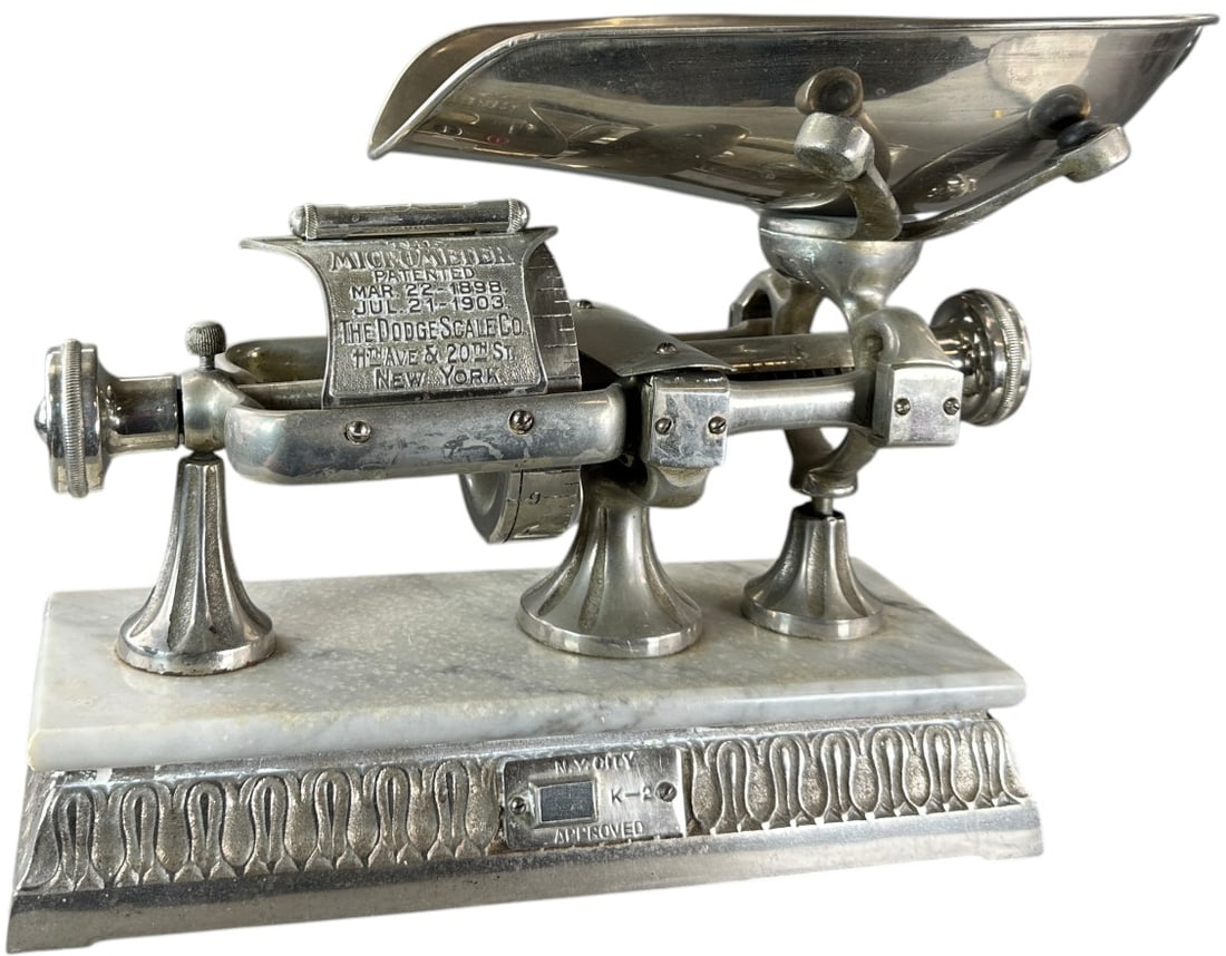 DODGE SCALE CO. NYC MICROMETER BALANCE SCALE (1 of 13)