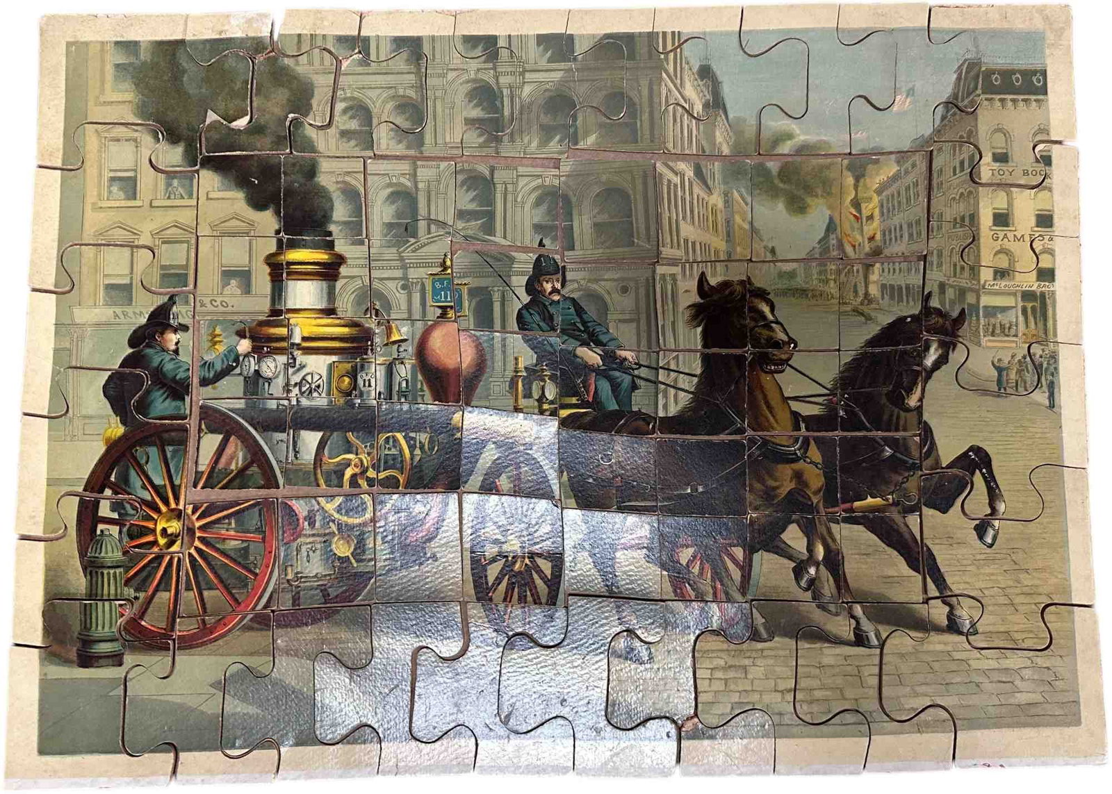 TWO FIRE APPARATUS PUZZLES - 4