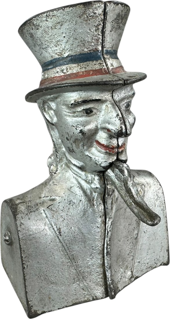 UNCLE SAM BUST MECHANICAL BANK (1 of 5)
