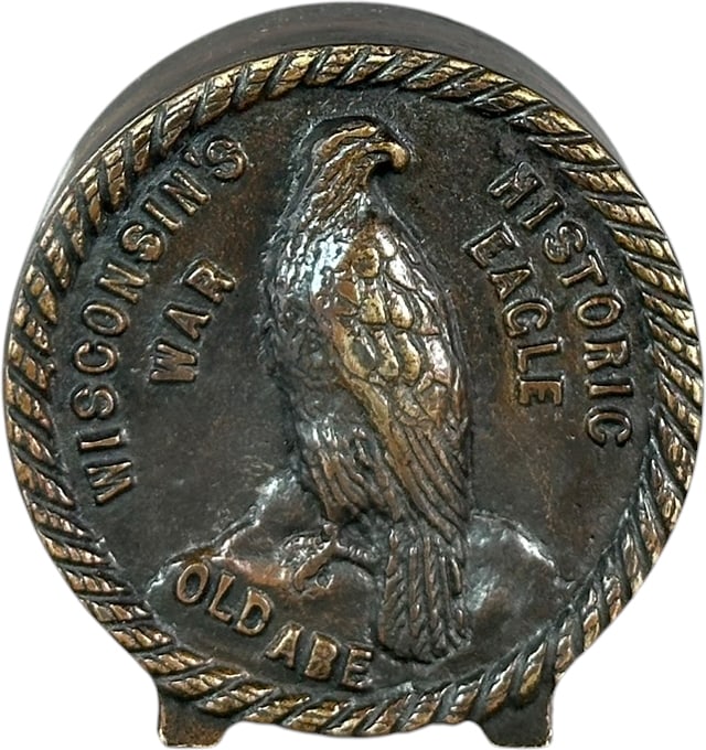 WISCONSINS EAGLE OLD ABE STILL BANK (1 of 5)
