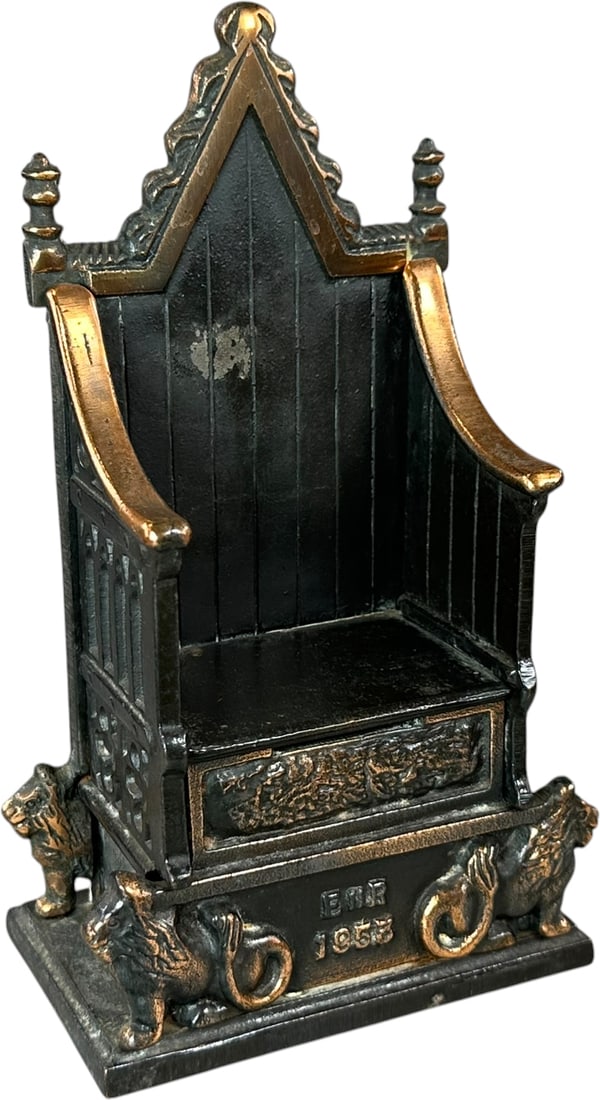 ENGLISH THRONE STILL BANK (1 of 5)