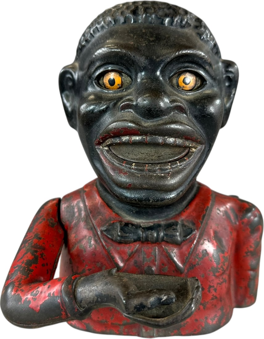 THE HAPPY MAN MECHANICAL BANK - SHEPARD (1 of 6)
