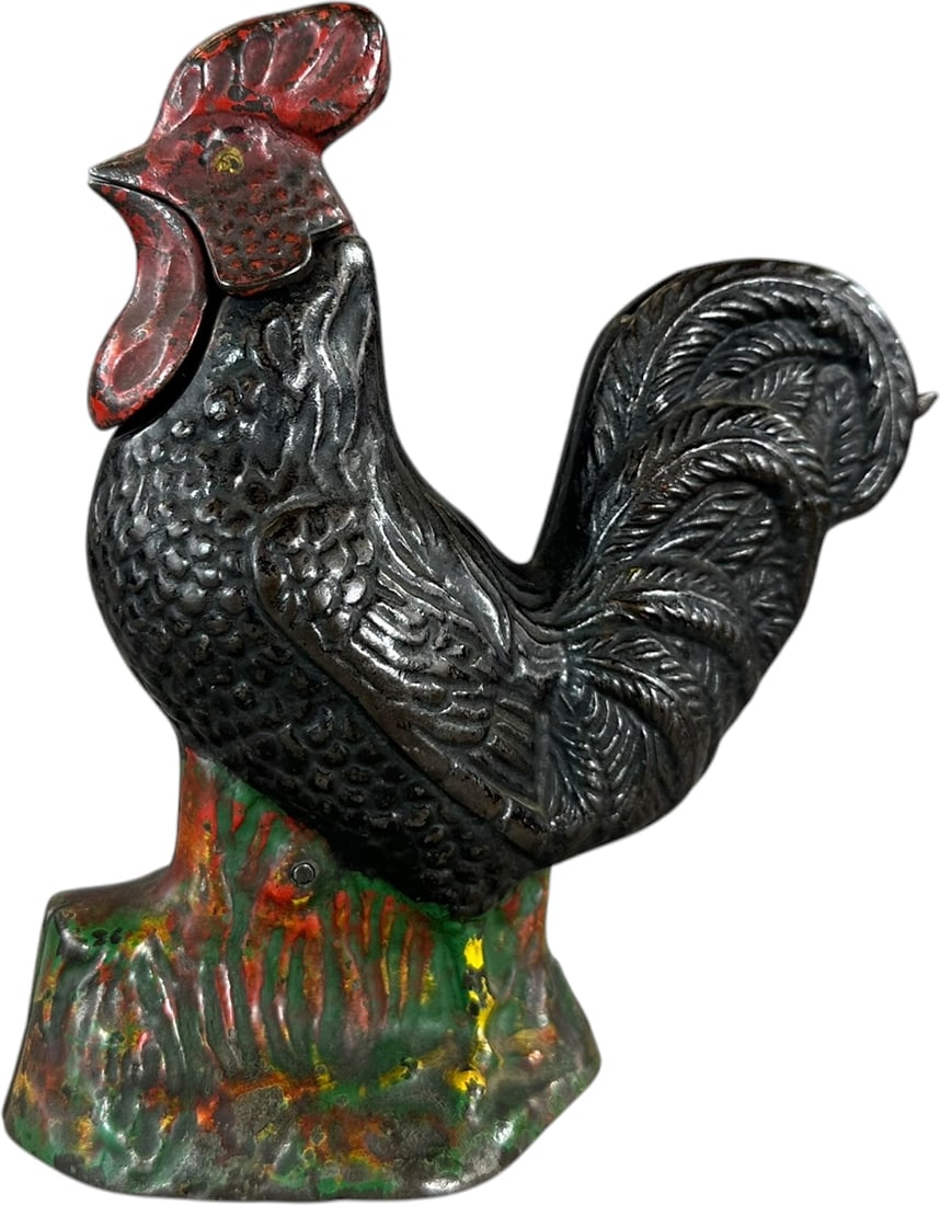 ROOSTER MECHANICAL BANK (1 of 7)