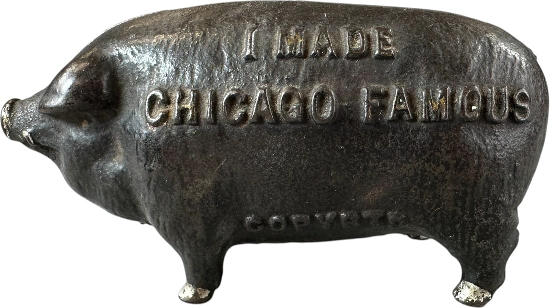 I MADE CHICAGO FAMOUS PIG STILL BANK (1 of 7)