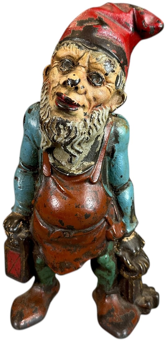 GARDEN GNOME DOORSTOP STILL BANK (1 of 8)