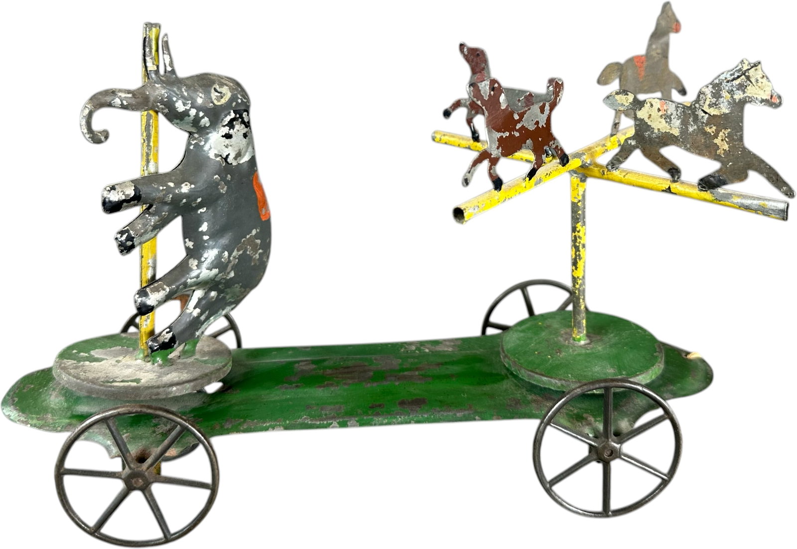 CIRCUS ANIMALS ON PLATFORM - 2
