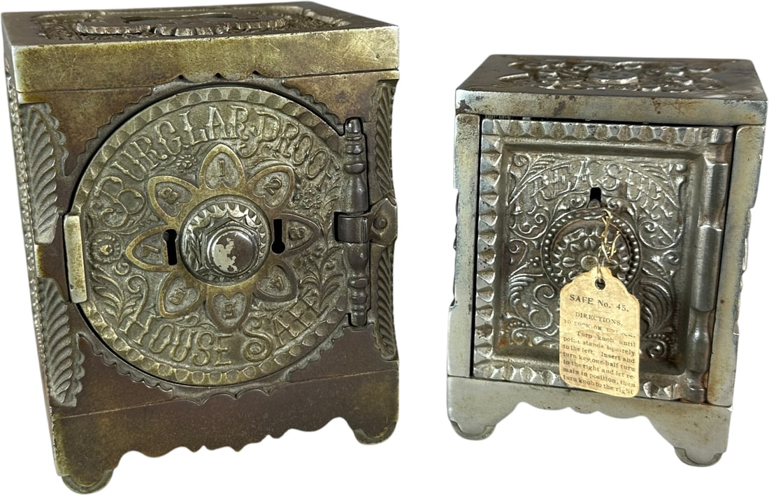 BURGLAR PROOF HOUSE SAFE & TREASURE SAFE BANKS (1 of 6)