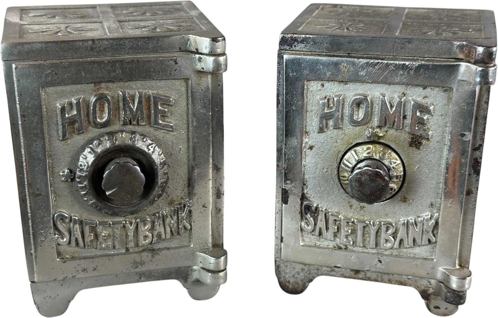 TWO HOME SAFETY SAFES STILL BANKS (1 of 5)