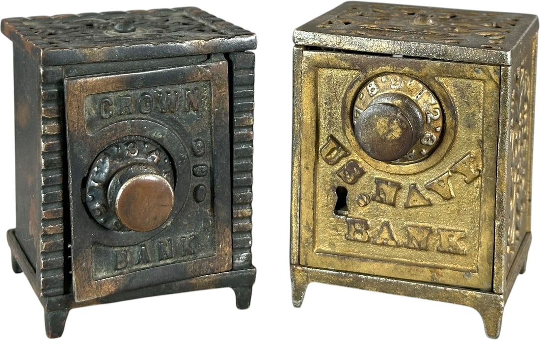 US NAVY BANK & CROWN BANK SAFE STILL BANK (1 of 7)
