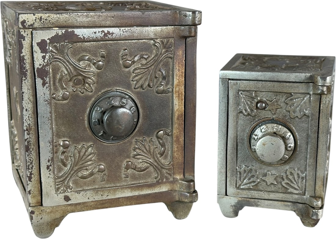 MOON & STAR & TWO STAR SAFES STILL BANKS (1 of 5)