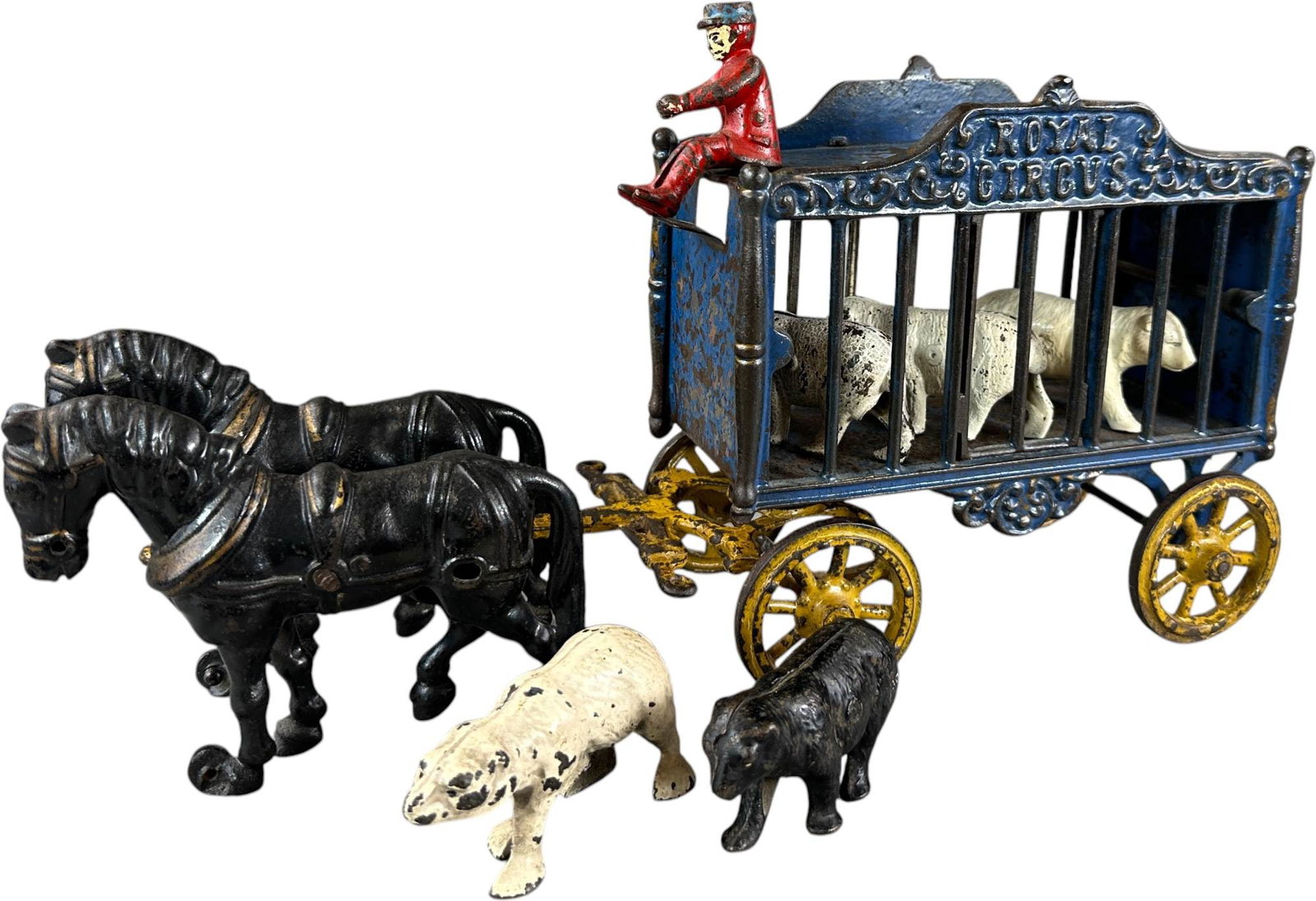 KENTO BLUE OVERLAND CIRCUS BEAR WAGON (1 of 10)