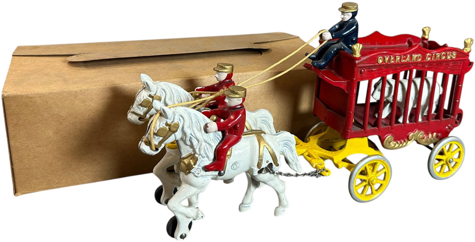 BOXED KENTON OVERLAND CIRCUS CAGE WAGON (1 of 12)