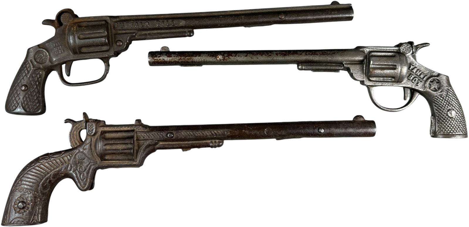 TWO BUFFALO BILLS & YANKI BOY CAP GUNS (1 of 4)