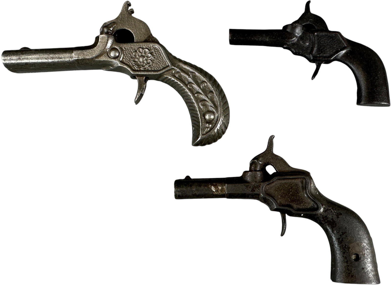ONE DOUBLE BARREL AND TWO SMALL CAP GUNS (1 of 4)