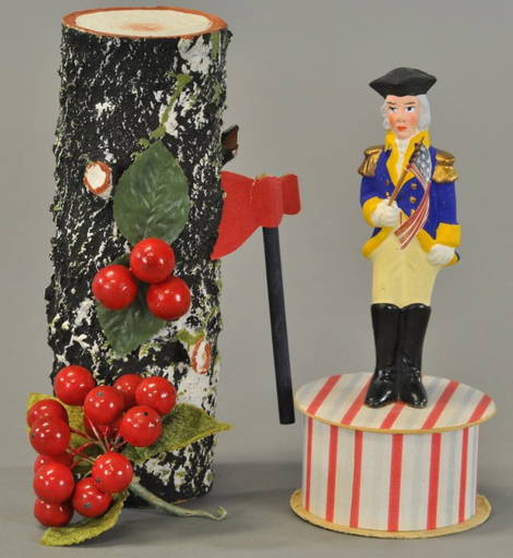 GEORGE WASHINGTON AND A CHERRY TREE Mar 29 2014 Bertoia Auctions In NJ george-washington-and-a-cherry-tree-mar-29-2014-bertoia-auctions-in-nj