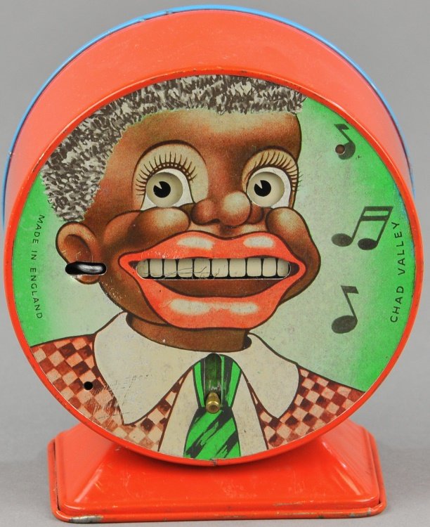 MINSTREL MECHANICAL BANK (1 of 4)