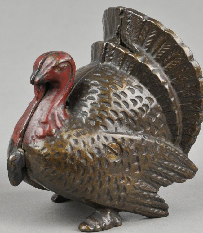 LARGE TURKEY STILL BANK (1 of 3)